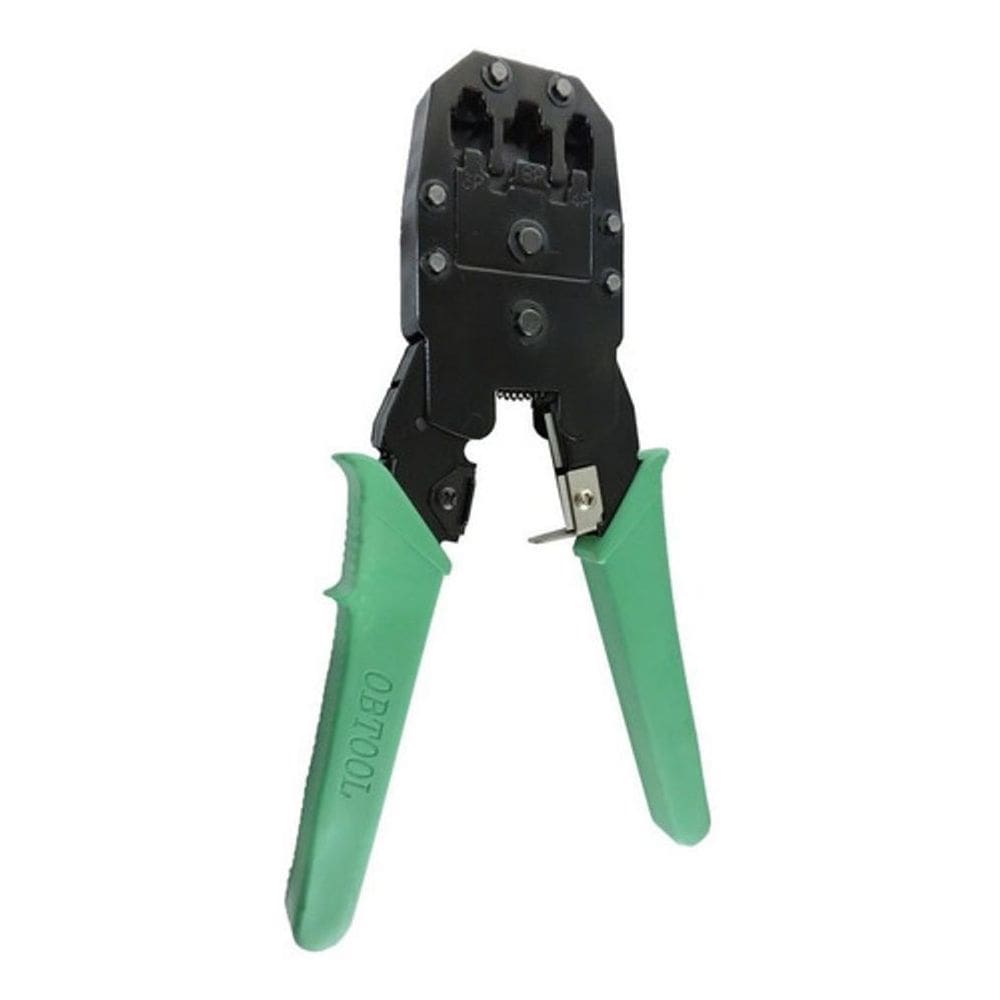 Alicate Para Crimpagem Rj45 E Rj11 Para Cabos De Rede