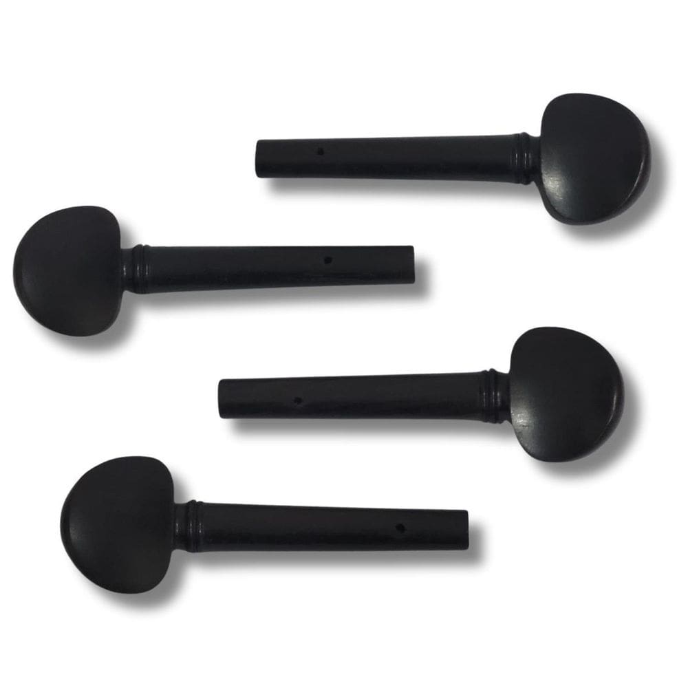 Cravelha Violino Ébano Wood Olho Paris Zellmer Kit Com 4