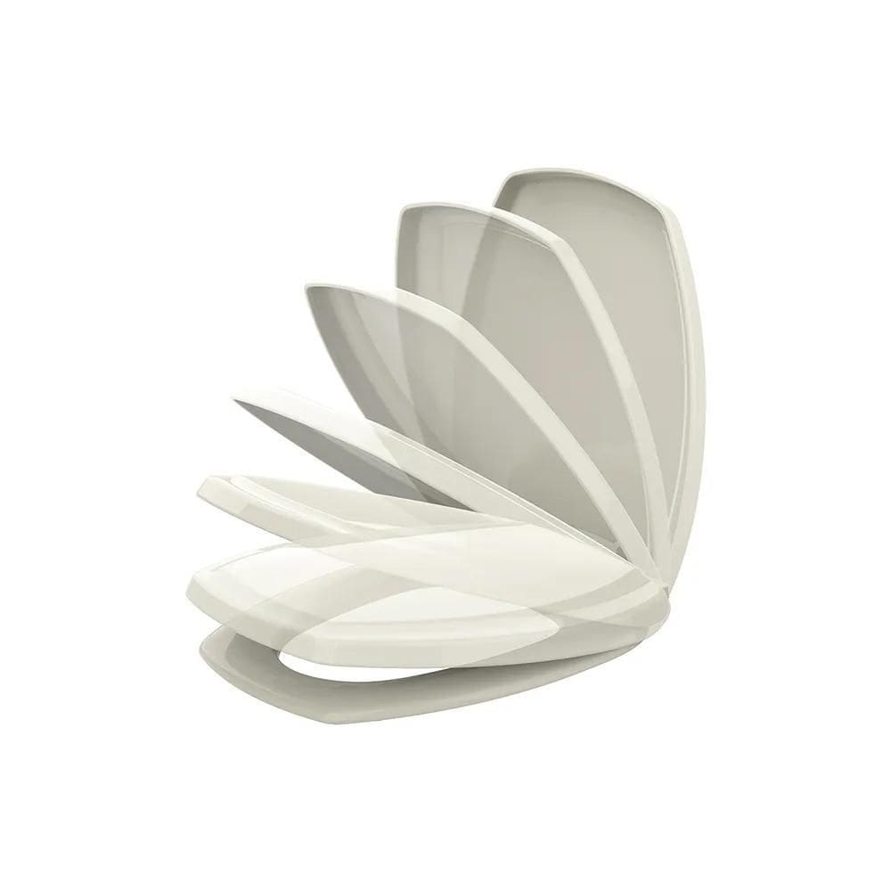 Assento Sanitário Valentina Pp Biscuit Slowclose Santamarina