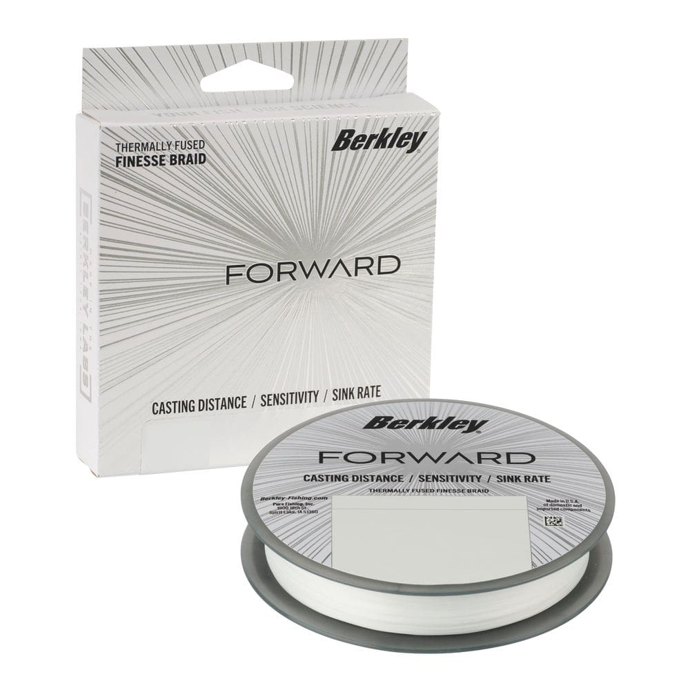 Linha de pesca Berkley Forward Braid 10 libras 150 jardas Crystal