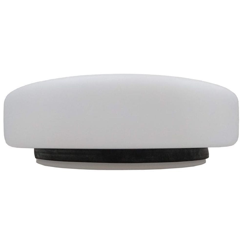 Difusor Ventilador Teto Volare Vidro Reto 29Cm Vd50