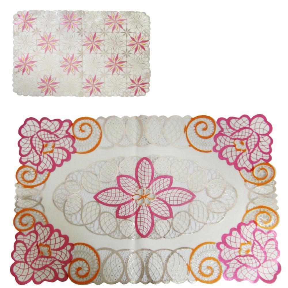 Toalha Americano De Pvc Retangular Estampas 45X30Cm