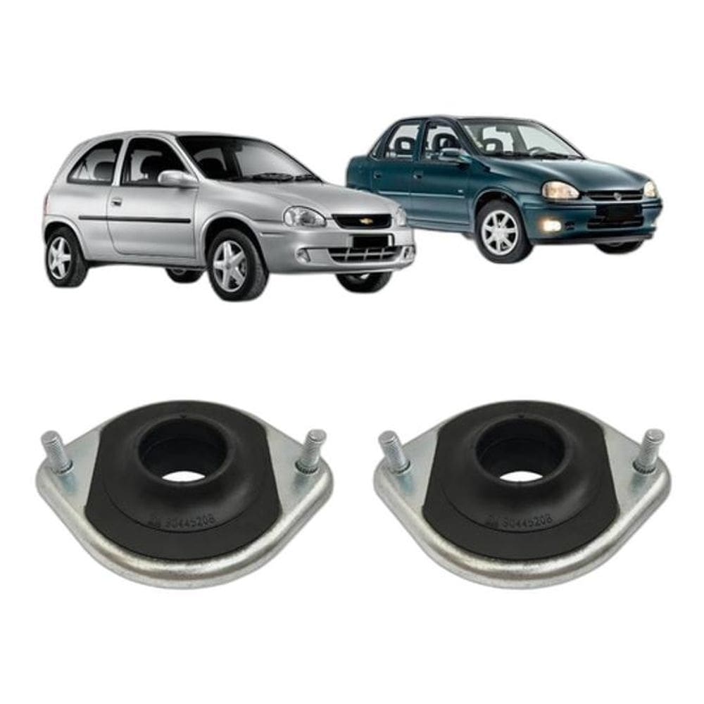 Par Batente Amortecedor Dianteiro Corsa 1998 1999 2000 2001