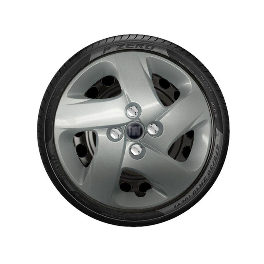 Calota Fiat Preto - Proteção e Estilo para seu Carro