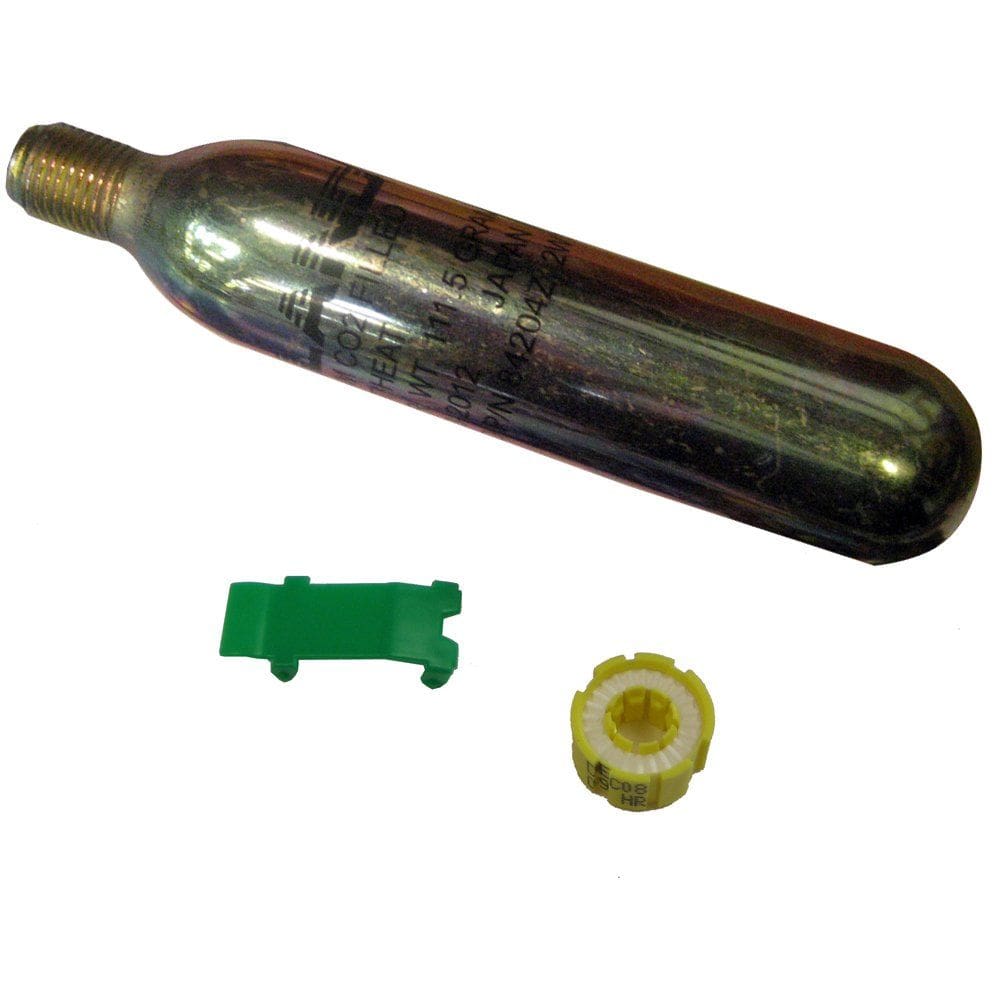 Kit de rearmamento BOTE V90000, 24 gramas de CO2, rosca de 1/2”