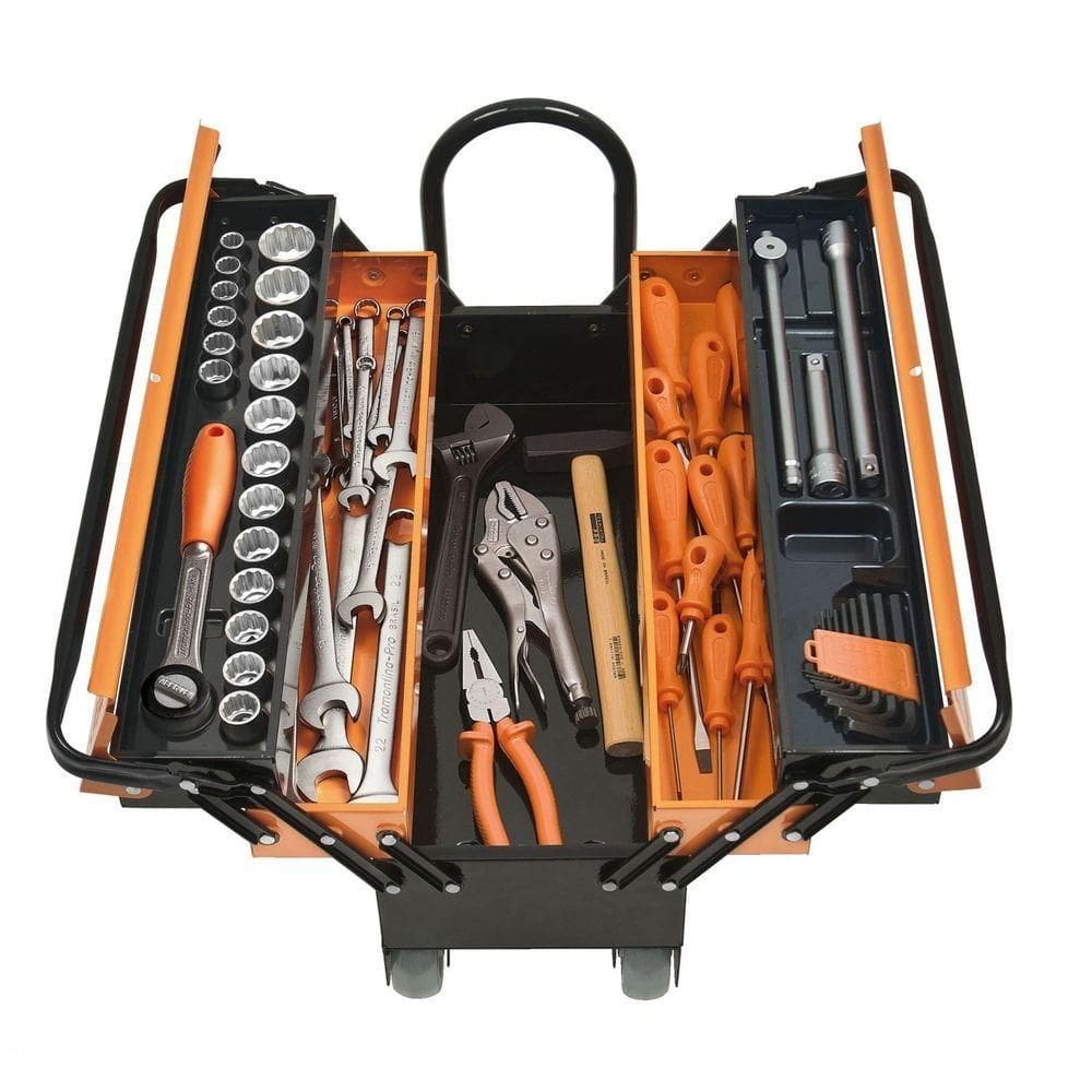 Caixa Sanfonada Cargobox 60 Peças Tramontina Pro Tramontina