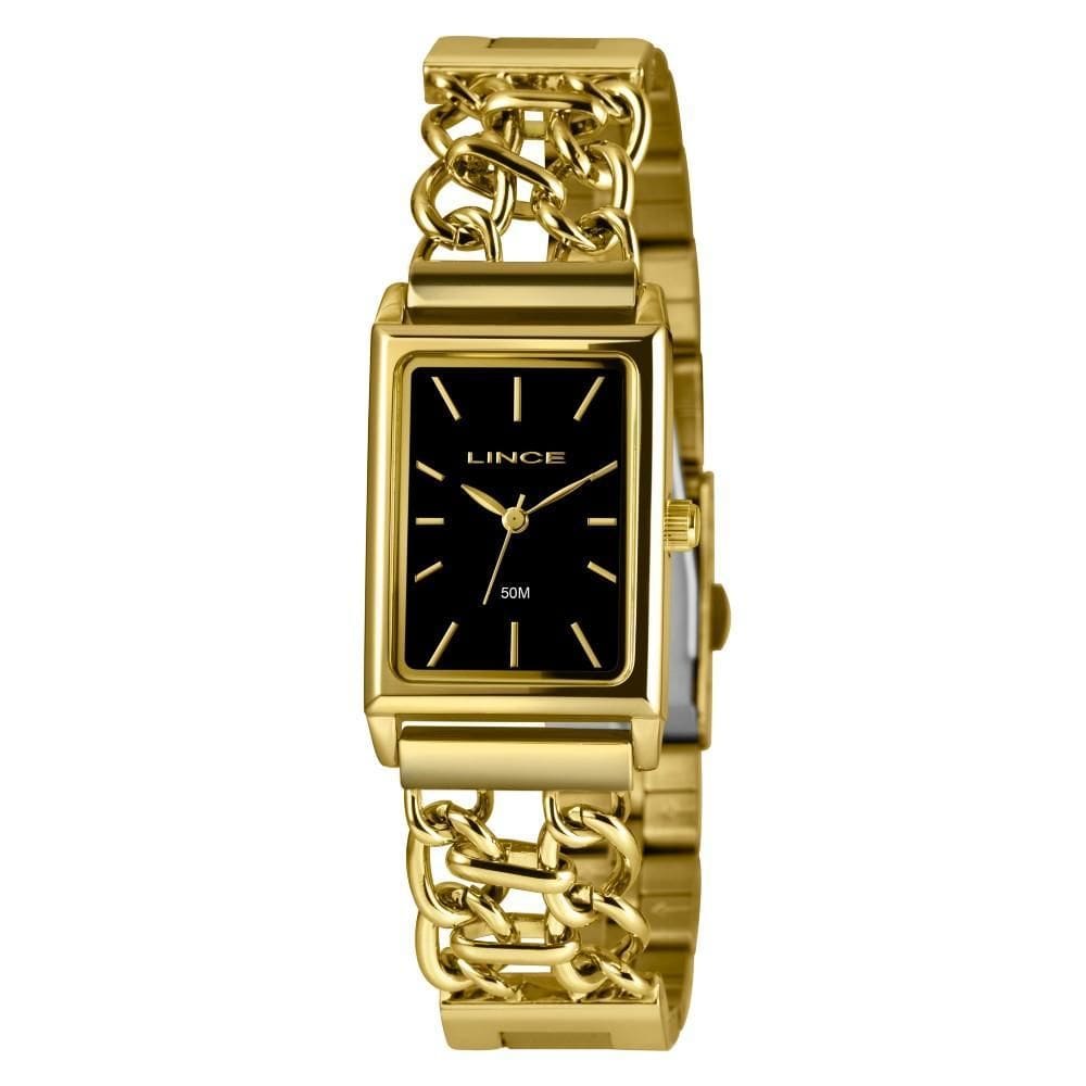 Relógio Feminino Lince Dourado LQG4798L23 P1KX