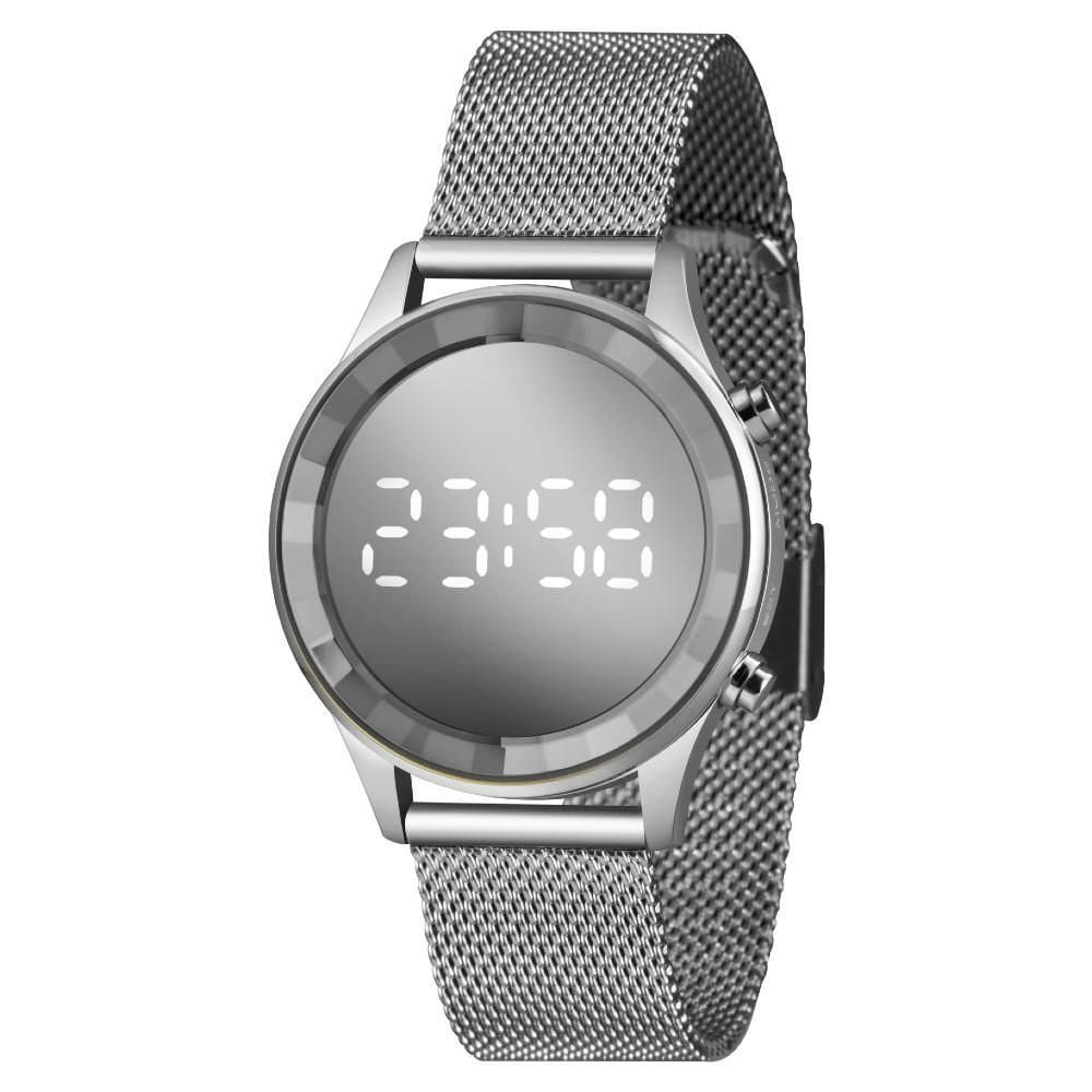 Relógio Feminino Lince Digital Prata - LDM4648L SXSX