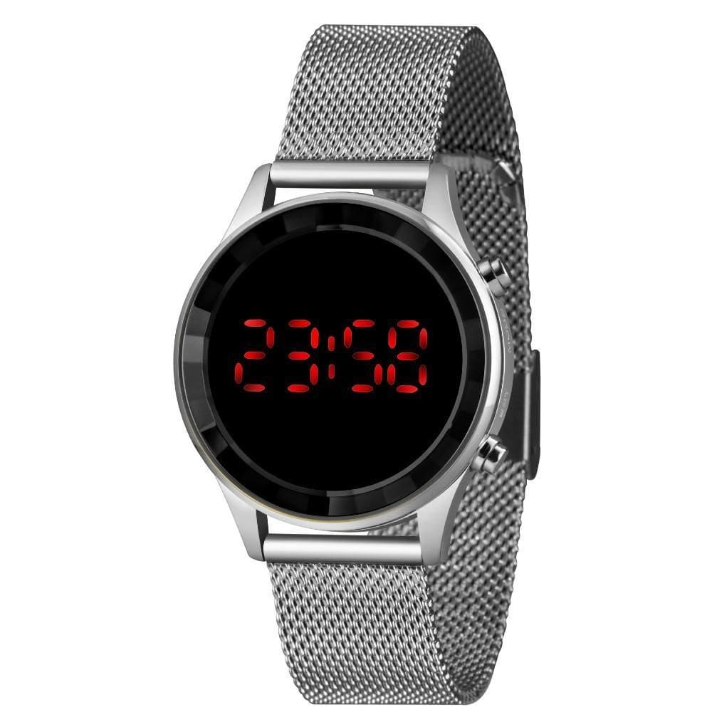 Relógio Feminino Lince Digital Prata - LDM4647L PXSX