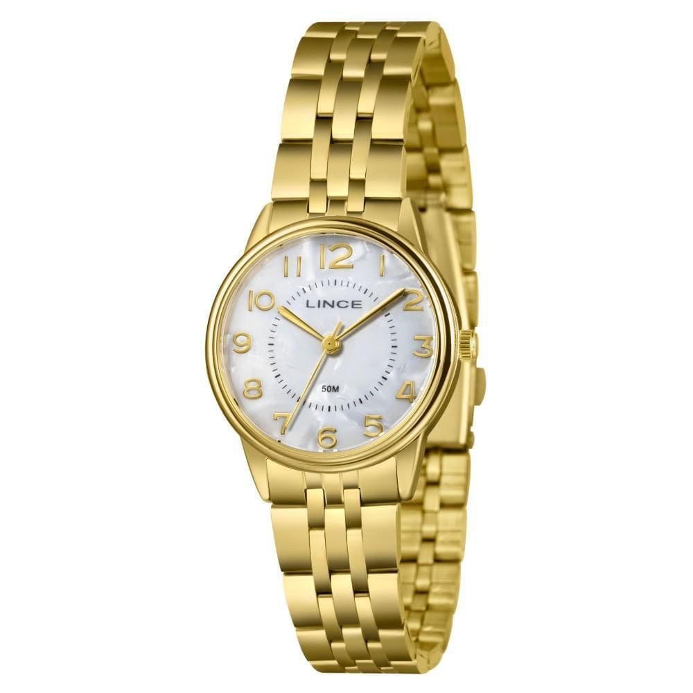 Relógio Feminino Lince Dourado LRGM027L32 C2KX