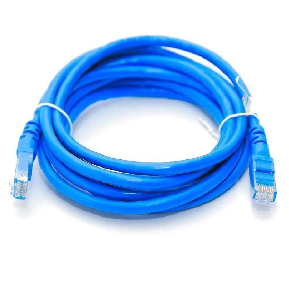Cabo De Rede RJ45 Montado 10 Metros Alta Qualidade Cat5