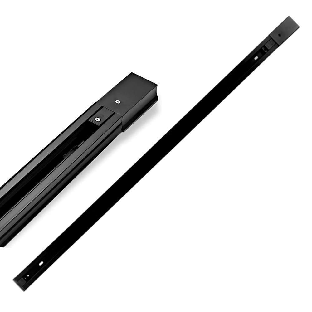 Trilho Eletrificado Para Spot Led 1M Preto - Noll