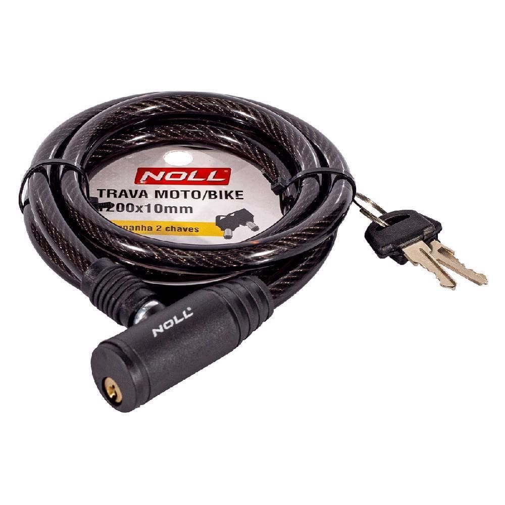 Trava Moto/Bike Com 2 Chaves 1200 X 10Mm 561,0002 - Noll