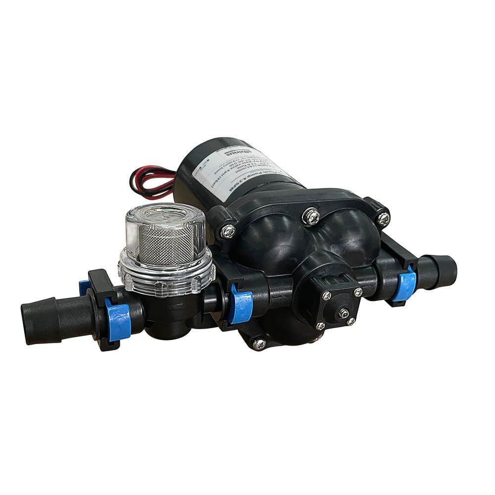 Bomba de descarga Albin Group 12V para vaso sanitário com descarga externa de 12V