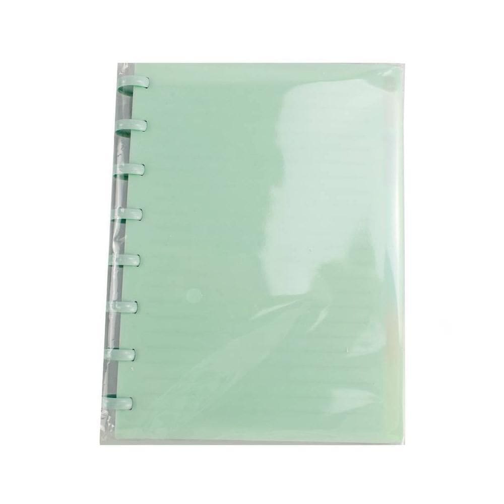 Caderno Disco Em Pp A5 Com 80 Folhas Escolar Yins Paper