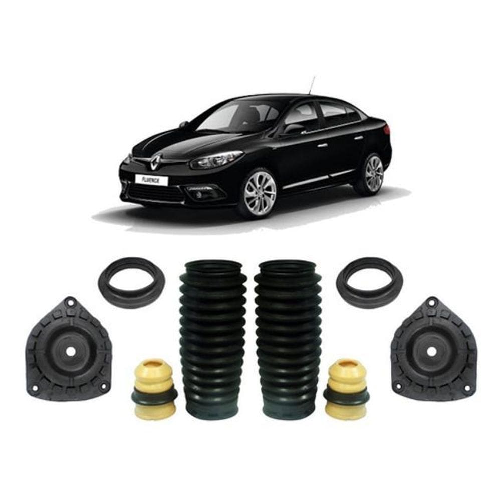 2 Kit De Amortecedor Dianteiro Completo Fluence 2015 2016 17