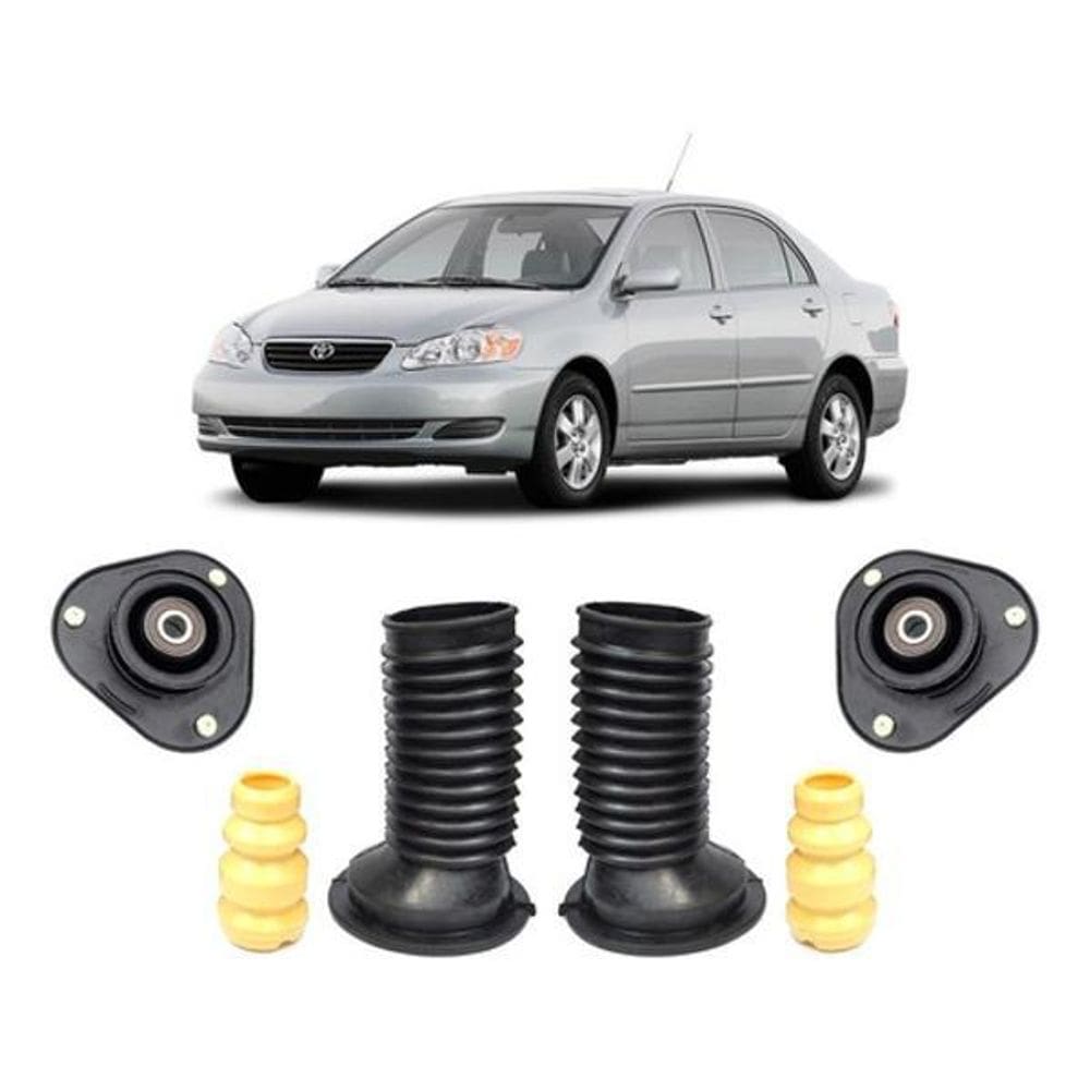 2 Kit Suspensão Dianteira Toyota Corolla 2002 2003 2004 2005