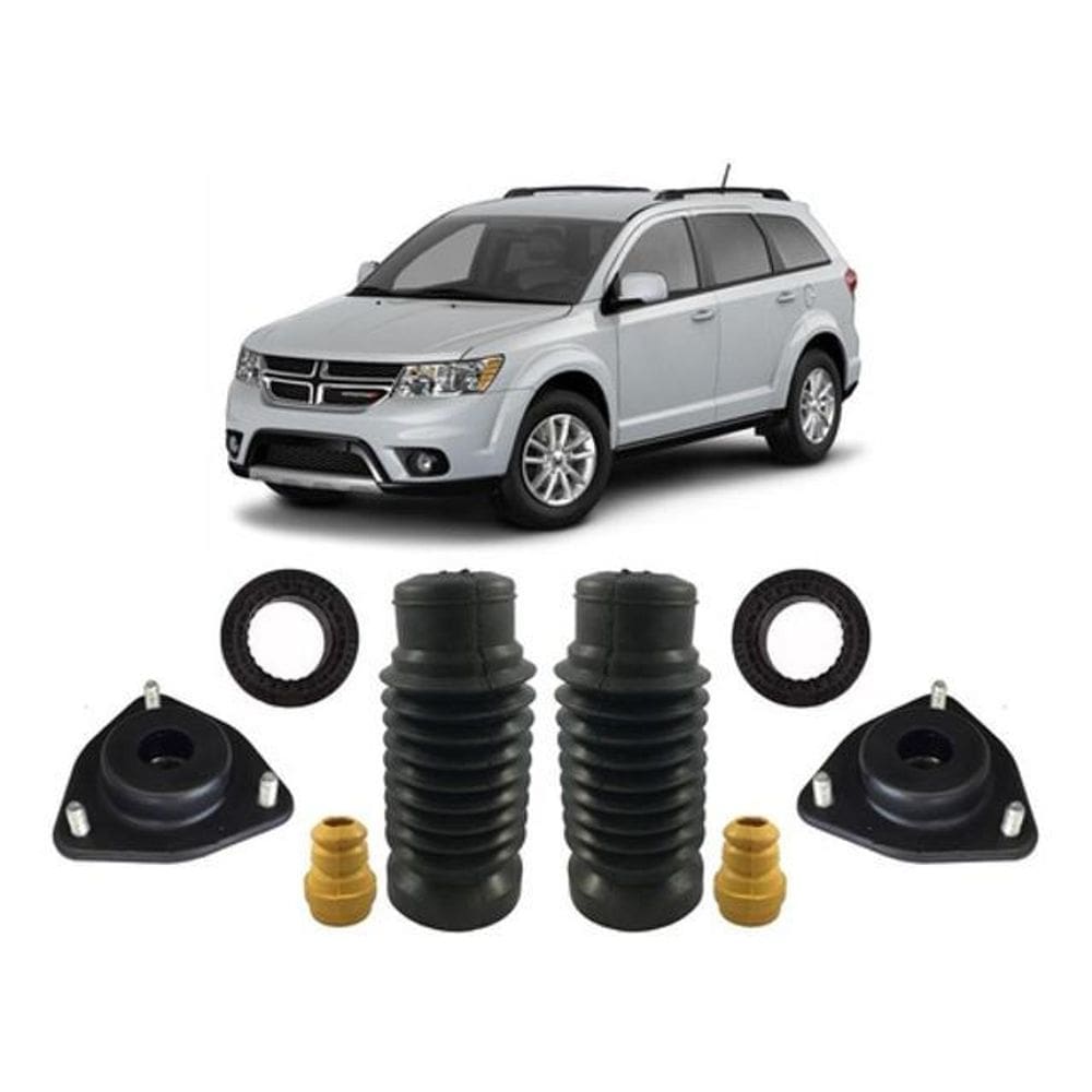 2 Kit Coxim Batente Dianteiro Journey 2009 2010 2011 2012 13