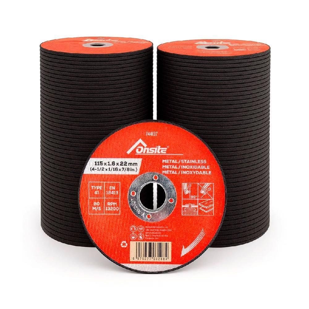 Kit Disco De Corte Deep Cut 4.1/2``X1.6Mm Com 400 Un Onsite