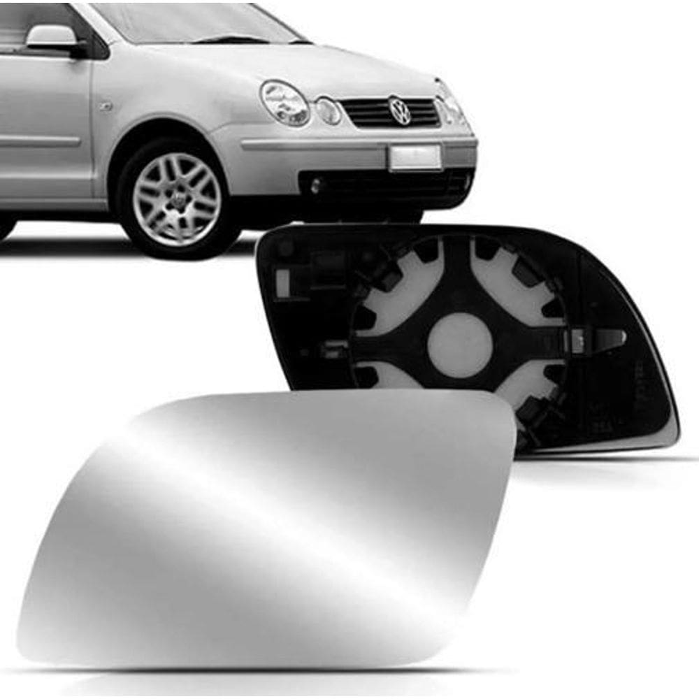 Lente Espelho Retrovisor Polo 2004 A 2006 Direito