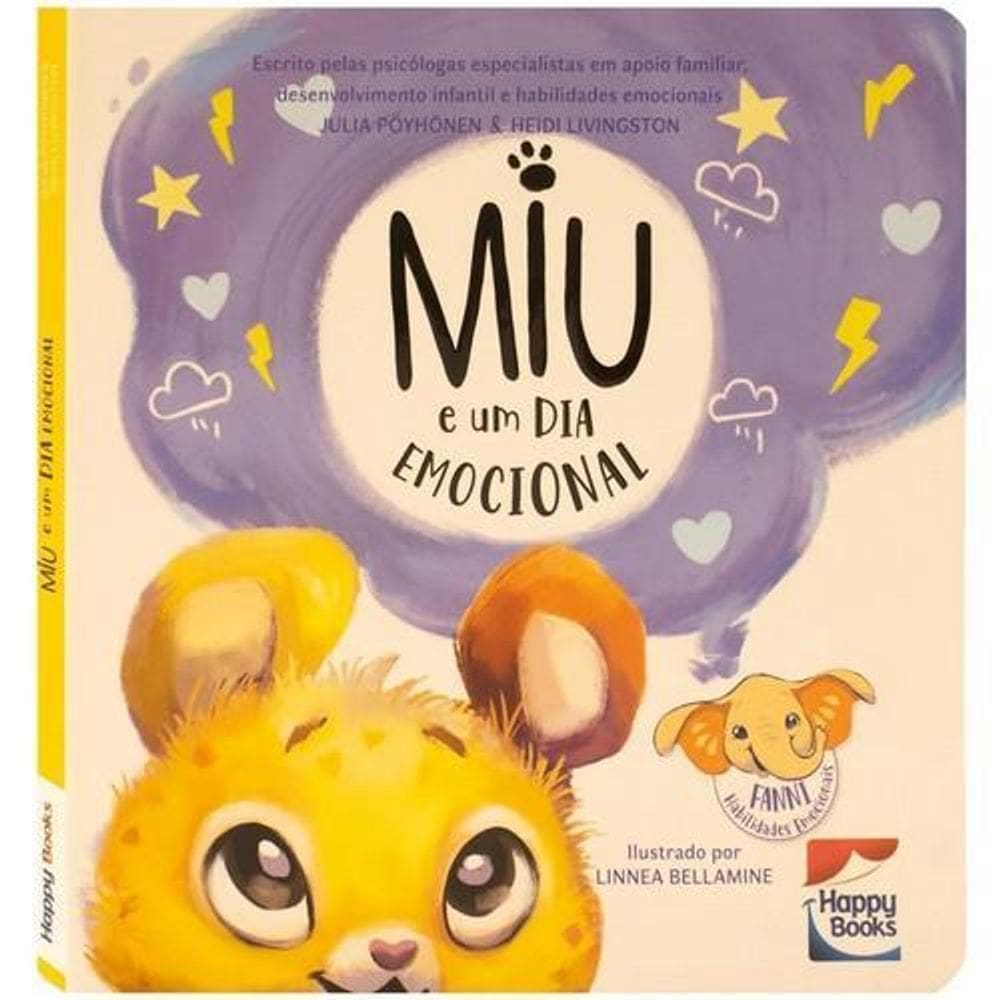 Livro Habilidades Emocionais - Miu E Um Dia Emocional