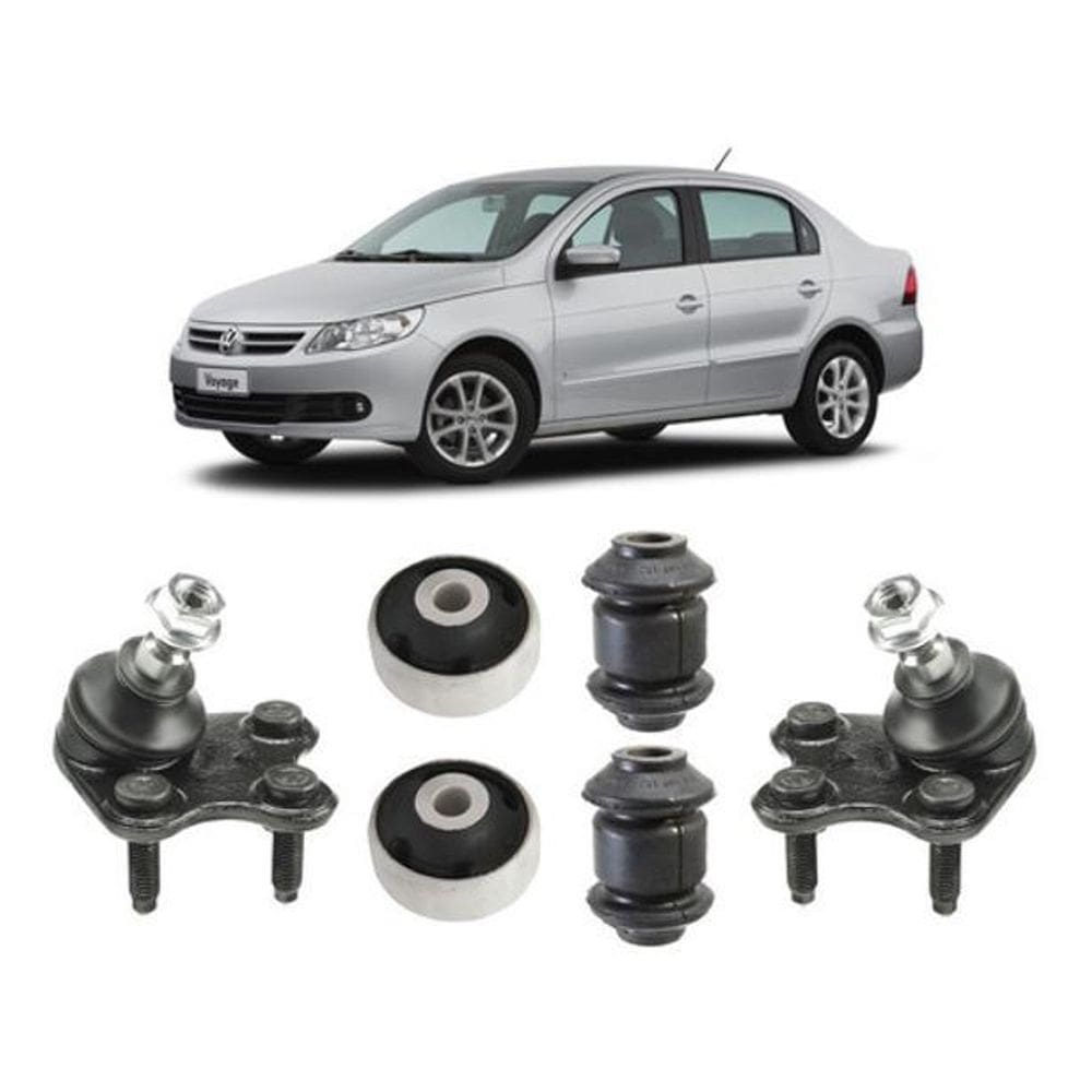 Kit Pivô + Bucha Balança Dianteira Voyage 2014 2015 2016 17