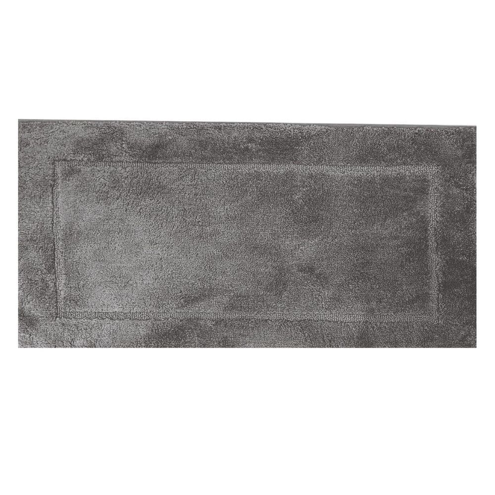 Tapete Passadeira Athenas Rozac 50X 100 Cm - Cinza