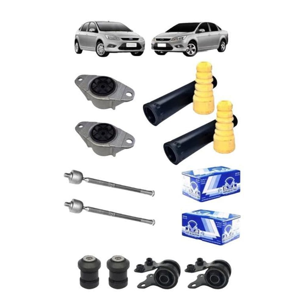 Kit Suspensao Bucha Bandeja Axial Focus 2009 2010 2011 2012