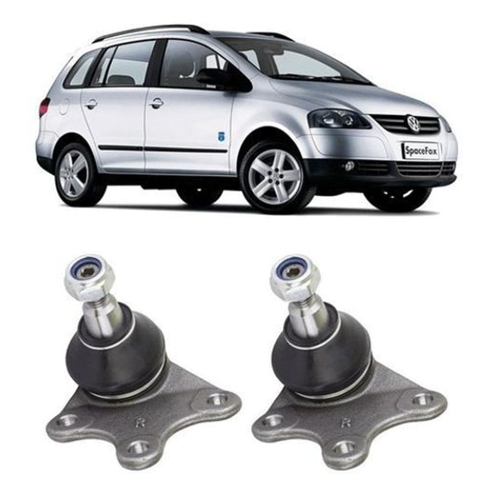 Par Pivo Da Balança Dianteira Spacefox 2006 2007 2008 2009