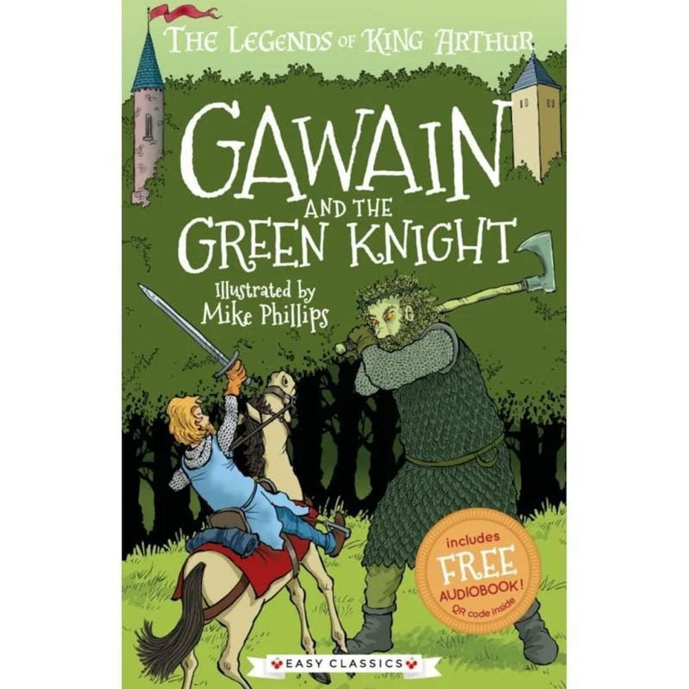 Livro Gawain And The Green Knight - Inglês - Texto Adaptado