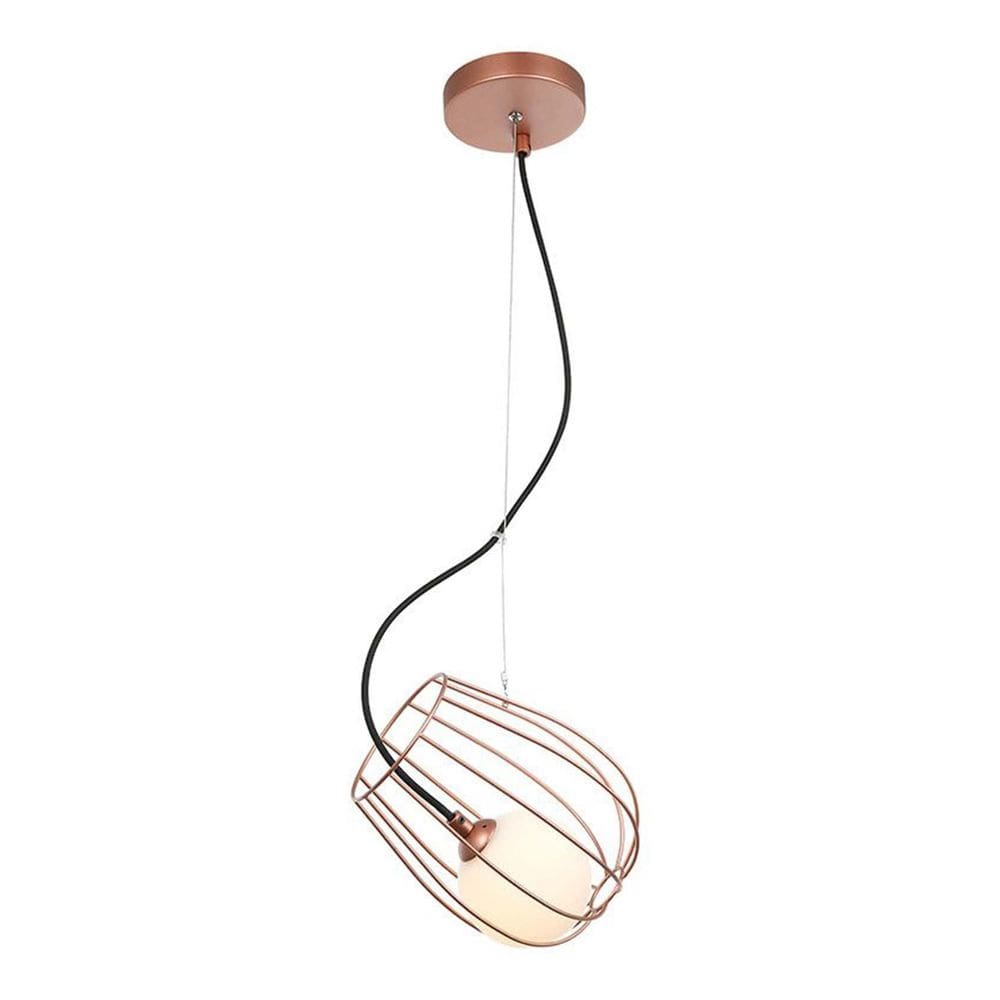 Pendente Aramado Depot 1Lxg9 Cobre Casual Light Qpd1344