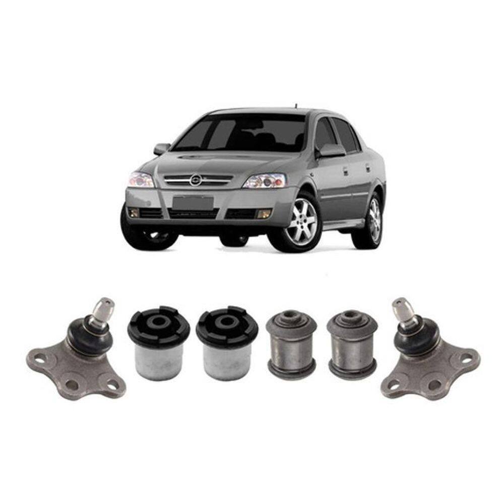 Jogo Pivô + Bucha Balança Dianteira Gm Astra 2009 2010 2011