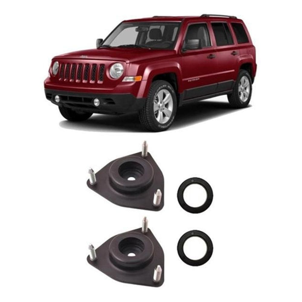 Par Rolamento + Batente Dianteiro Jeep Patriot 2010 2011 12
