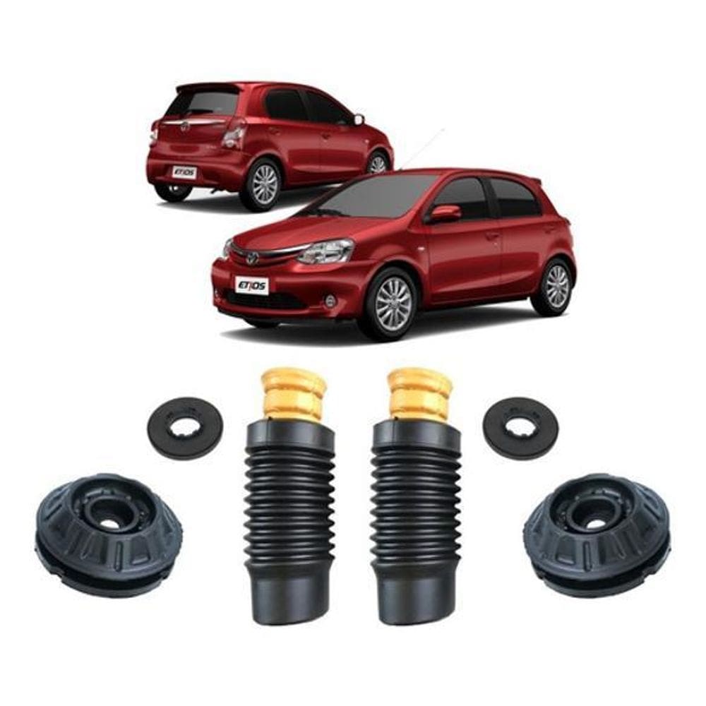 Kit Coxim Suspensão Dianteira Etios 2012 2013 2014 2015 2016