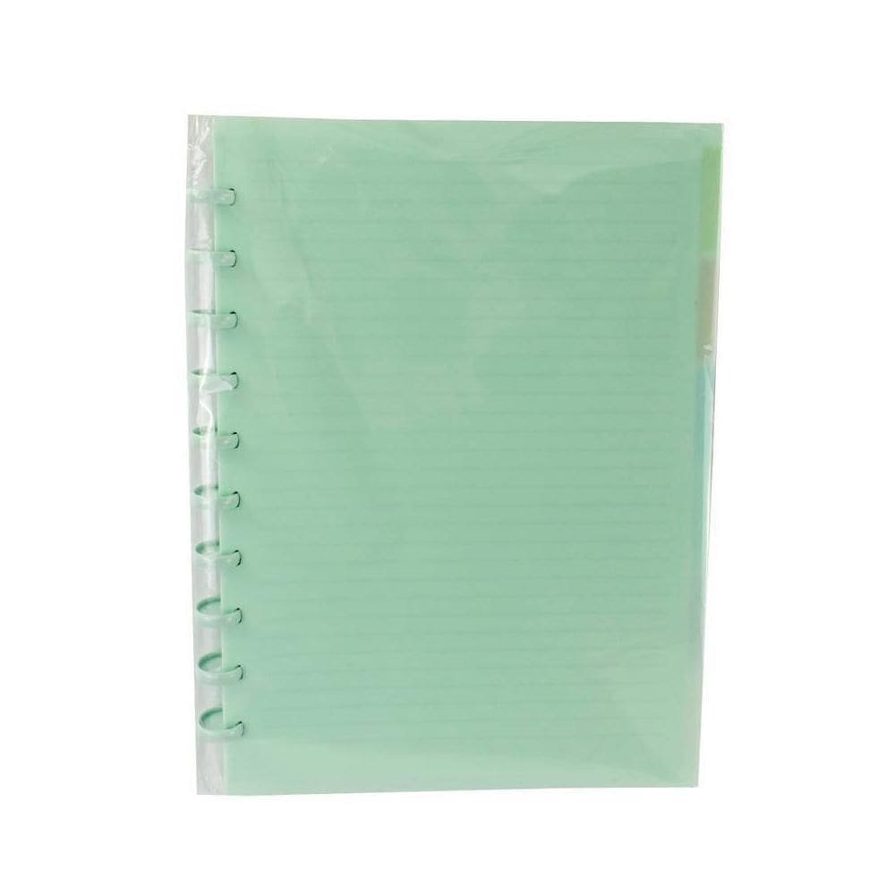 Caderno Disco Em Pp A4 Com 80 Folhas Escolar Yins Paper