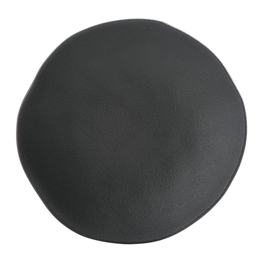 Prato Fundo Preto Matte Porto Brasil 6 Peças