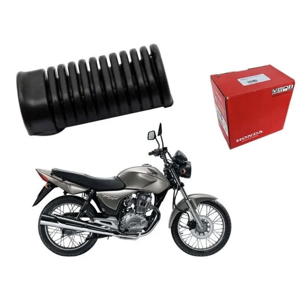 Borracha Estribo Honda Cg Titan Fan 1983 Até 2018