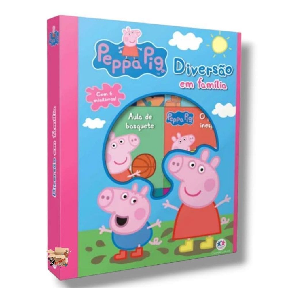 Kit Livro Infantil: Box Com 6 Mini Livros - Ciranda Cultural