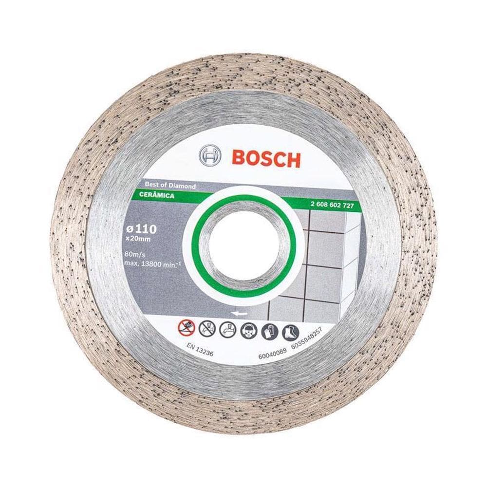 Disco Diamantado Bosch Best For Ceramic 110X20X1,6X10Mm