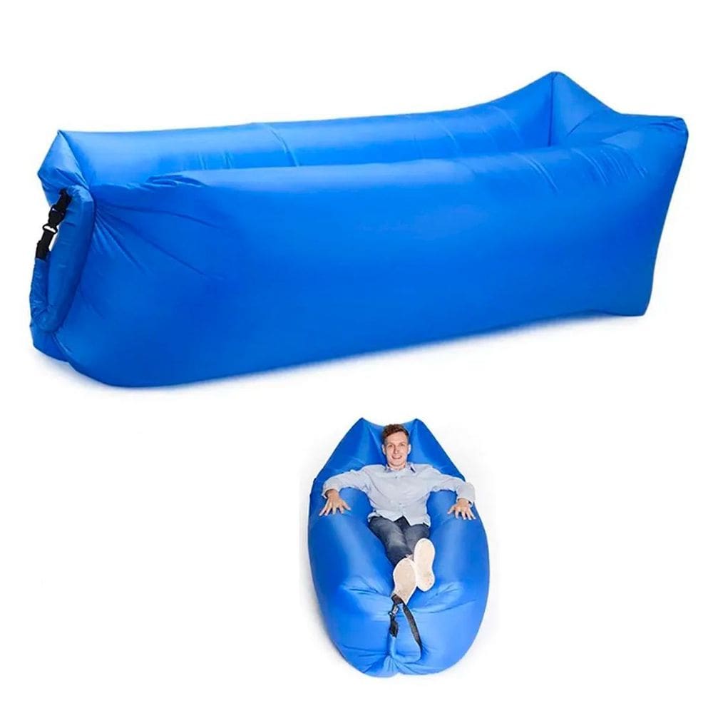 Saco Inflável Perfeito Para Dormir Em Ambientes Abertos