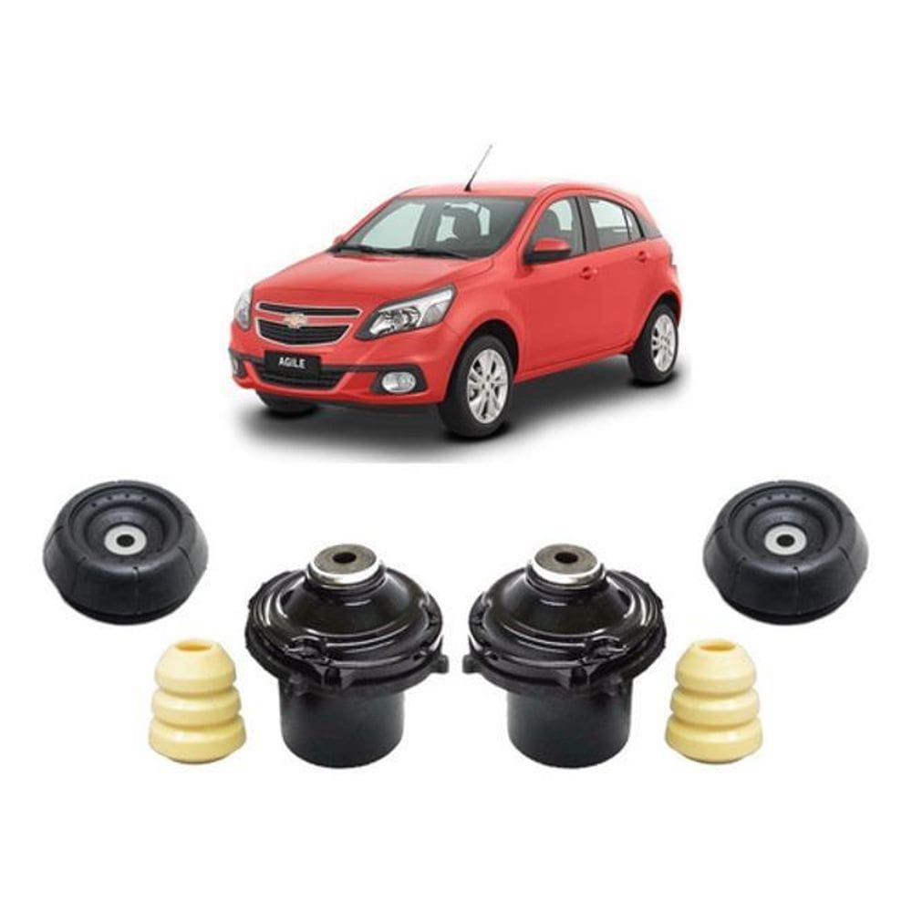 Par Kit Coxim Batente Dianteiro Agile 2014 2015 2016 2017