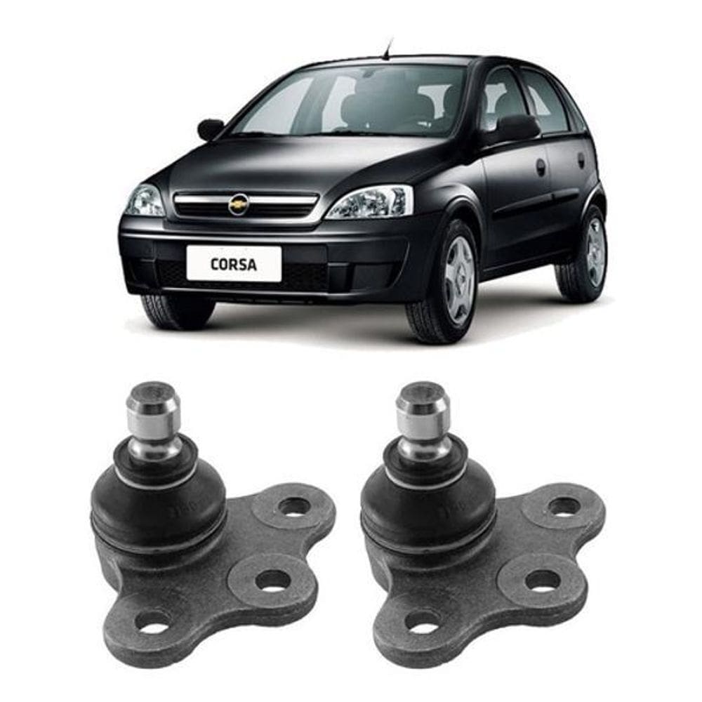 Kit 2 Pivô Inferior Bandeja Dianteira Corsa 2005 2006 2007