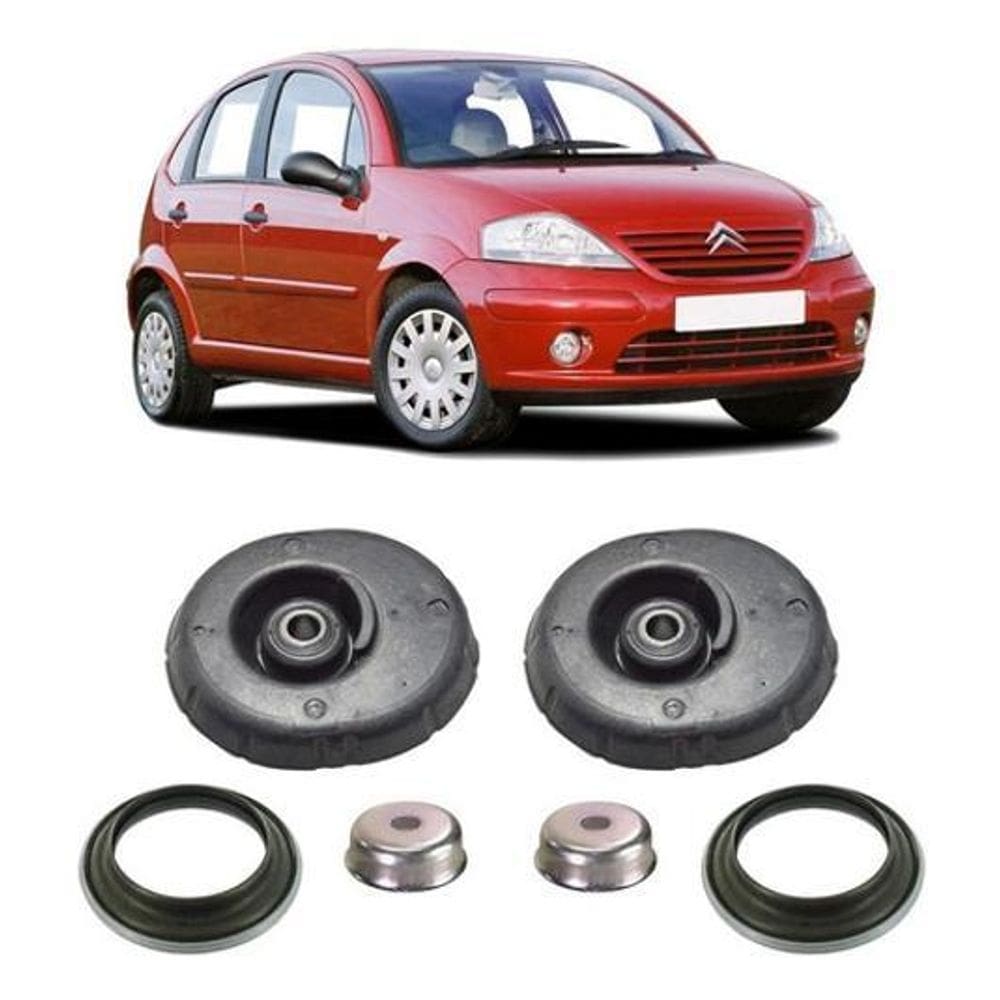 Par Rolamento + Batente Dianteiro Citroen C3 2003 2004 2005