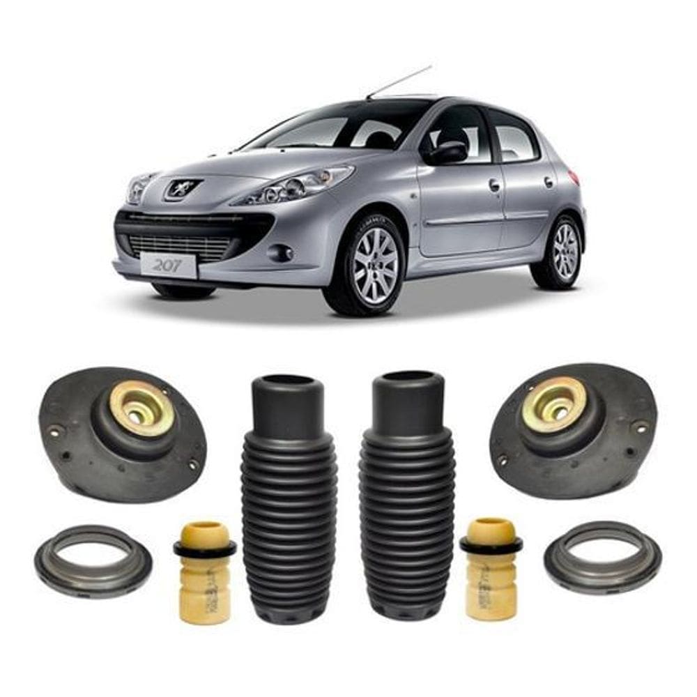 2 Kit Amortecedor Dianteiro Peugeot 207 1.4 1.6 2009 A 2015