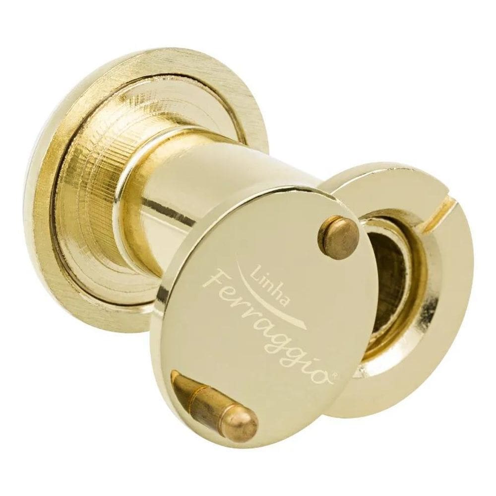 10X Olho Magico Visor De Porta Stam Linha Ferraggio Inox Luxo