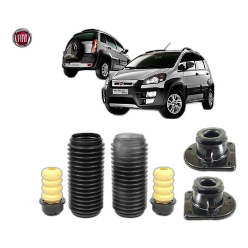 2 Kit Do Amortecedor Dianteiro Fiat Idea 2005 2006 2007 2008
