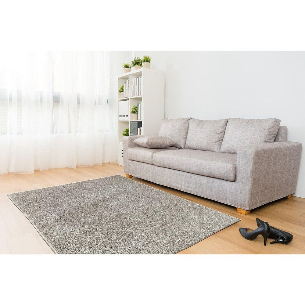 Tapete Vip Class Pêlo Baixo Antiderrapante - Palha 66X180Cm