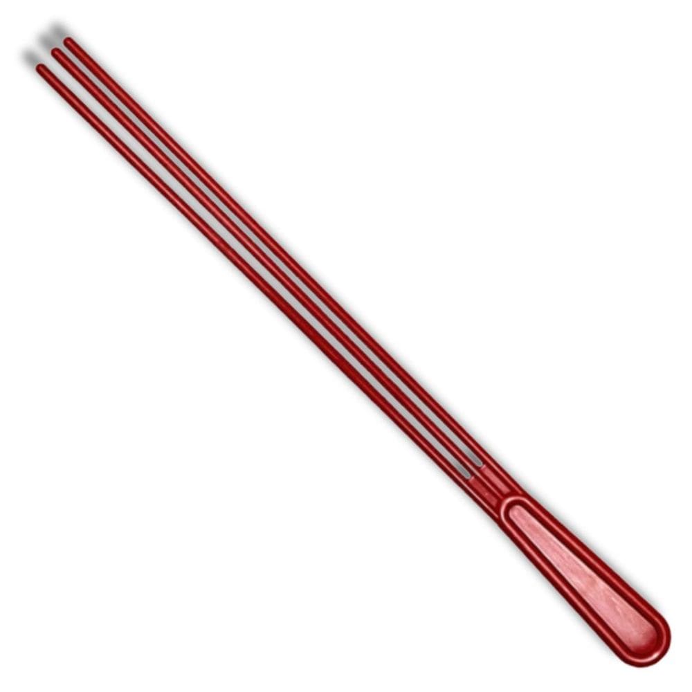 Baqueta Espaguete Alba Tamborim Tripla 5A - Vermelho
