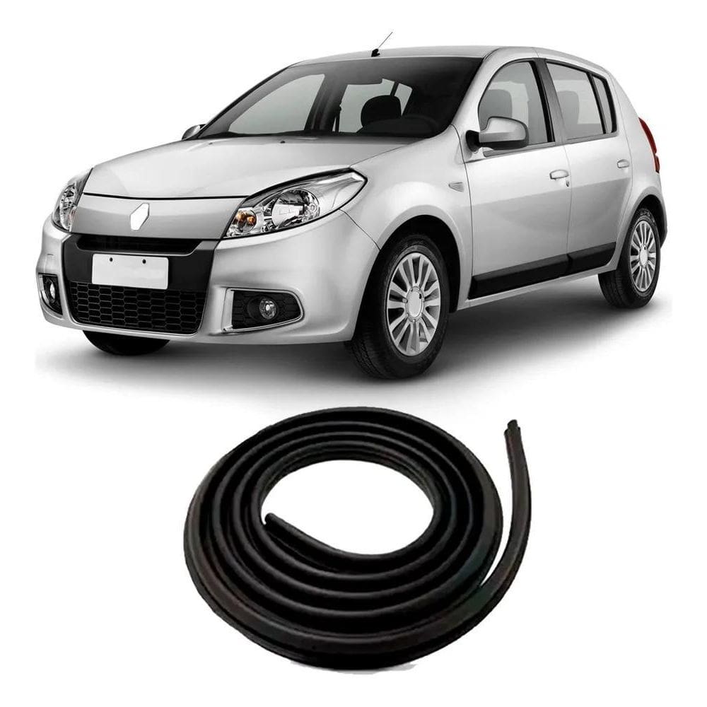 10X Borracha Vedação Porta Sandero Symbol Oroch Duster Logan