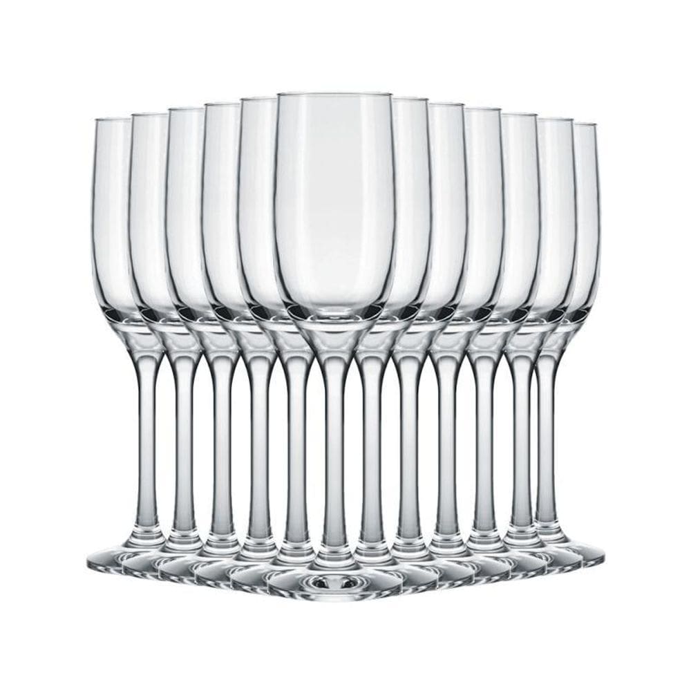 Jogo 2 Taças Champagne Cristal Imperatriz 190Ml - Nadir